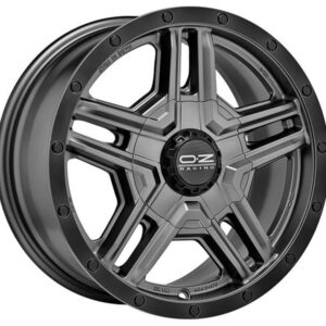 OZ Racing Rally Adventure Matt Graphite / Black Lip 8x17 5x120 ET45 CB65,1 60° 1200 kg W01C530527G
