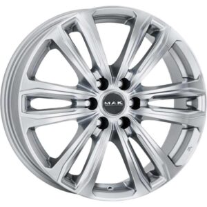 MAK Safari 6 Silver 7,5x17 6x114.3 ET45 CB66,1 60° 1215 kg F7570AF6SI45ZN4