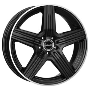 MAK Lewis-D Gloss Black Mirror Ring 9,5x20 5x112 ET57 CB66,6 R14 1050 kg F9520EDGL57WS7Y